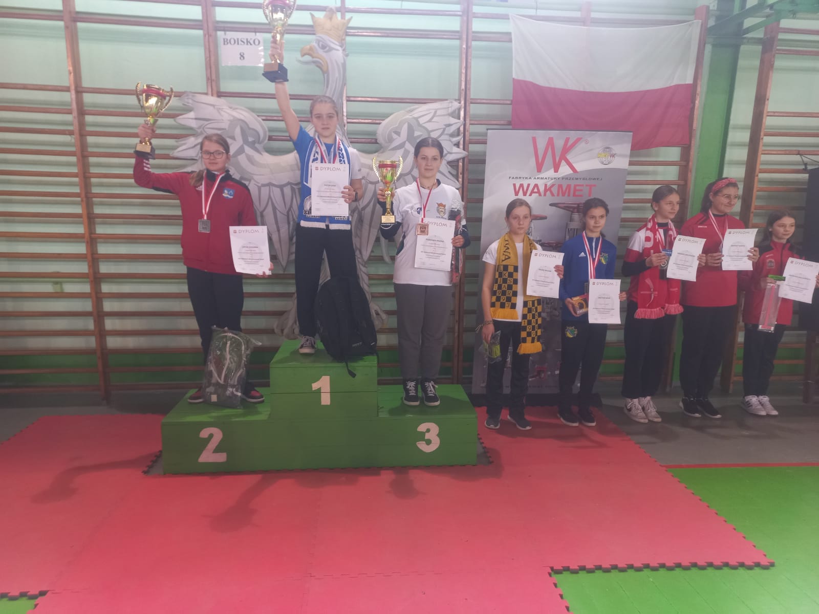 14 Polnische Hallenmeisterschaften im Bogenschießen für Kinder und Jugendliche